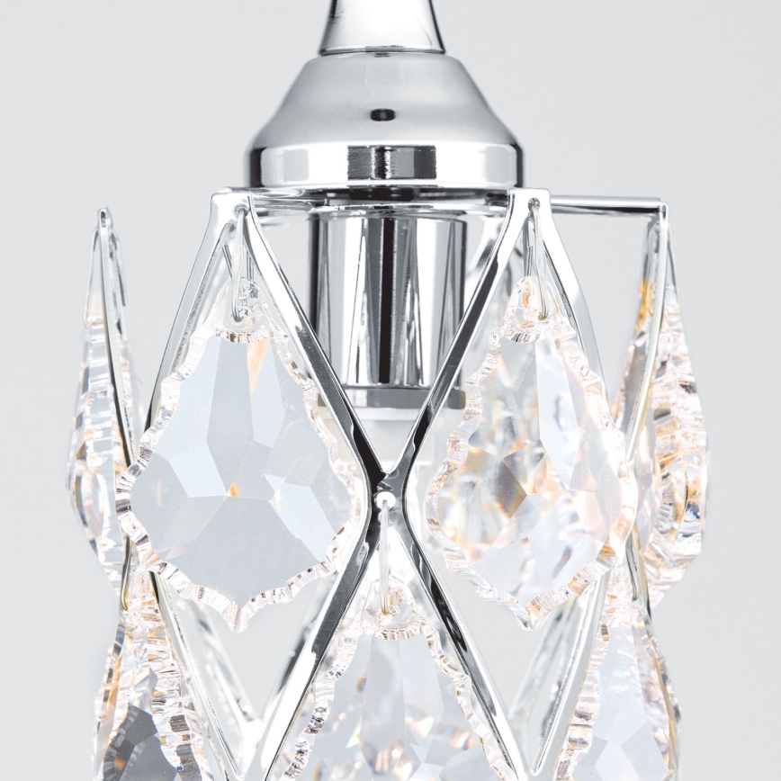 Hängeleuchte an Kabel RITA 1xG9/40W/230V glänzender Chrom