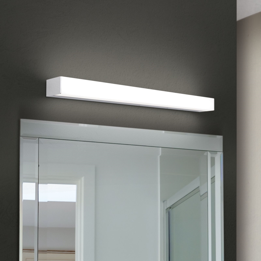 LED-Spiegelbeleuchtung für Badezimmer HORIZON LED/12W/230V 3000/4000K 60 cm IP44 silbern