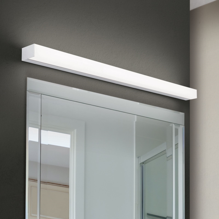 LED-Spiegelbeleuchtung für Badezimmer HORIZON LED/18W/230V 3000/4000K 90 cm IP44 silbern