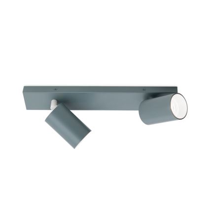 Spotleuchte PENN 2xGU10/13W/230V grau
