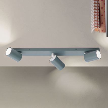 Spotleuchte PENN 3xGU10/13W/230V grau