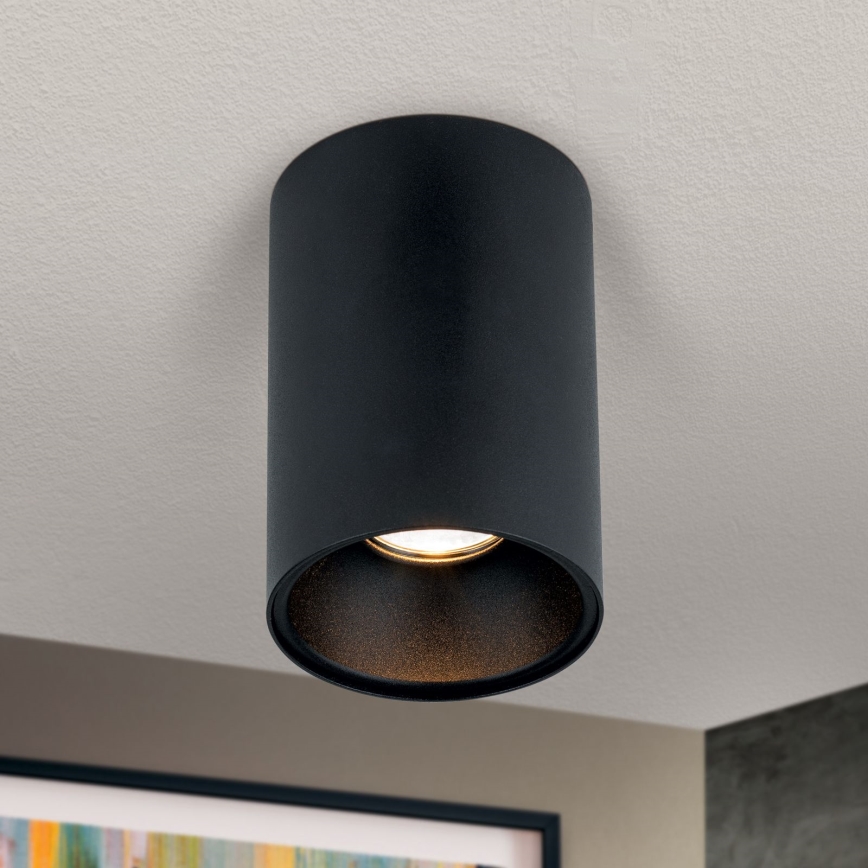 Deckenstrahler STARLIGHT 1xGU10/50W/230V schwarz/gold