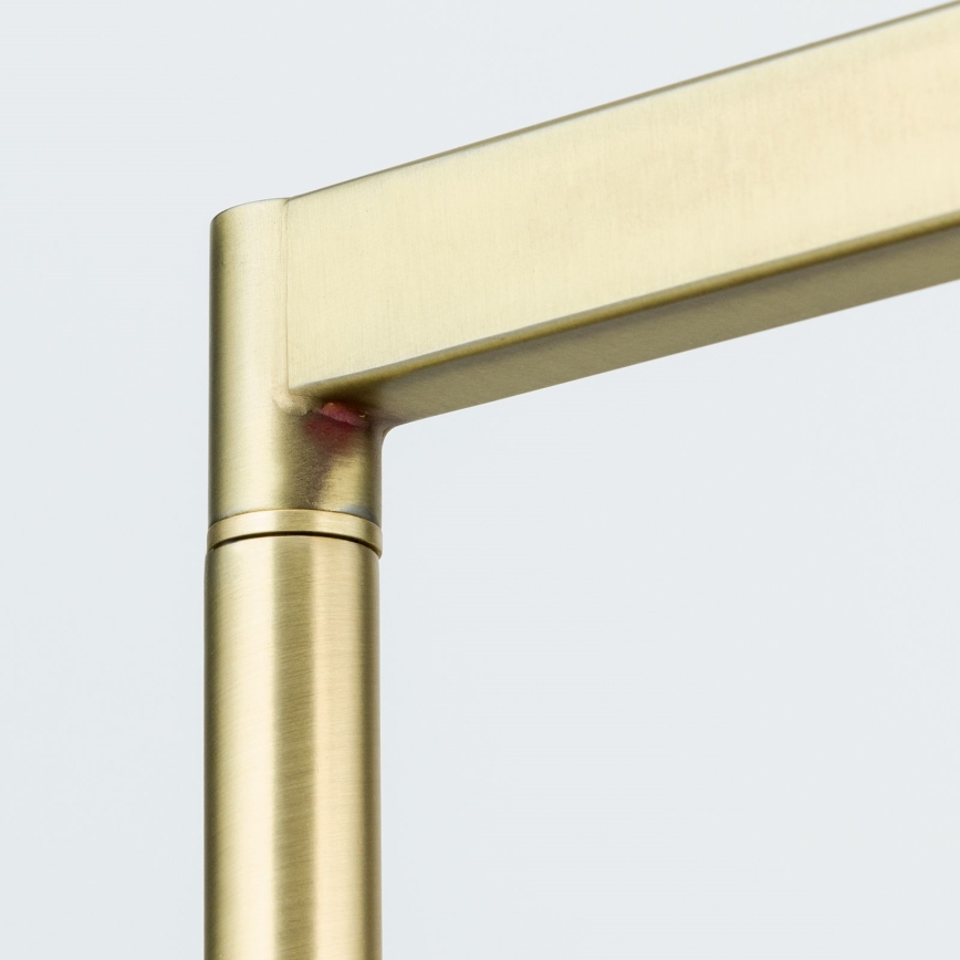 Stehleuchte CARLTON 1xE27/40W/230V weiß/golden