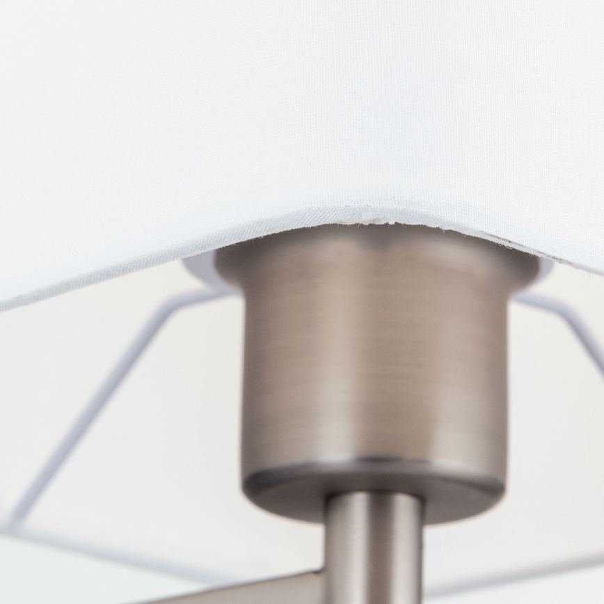 Stehleuchte CARLTON 1xE27/40W/230V weiß/matt Chrom