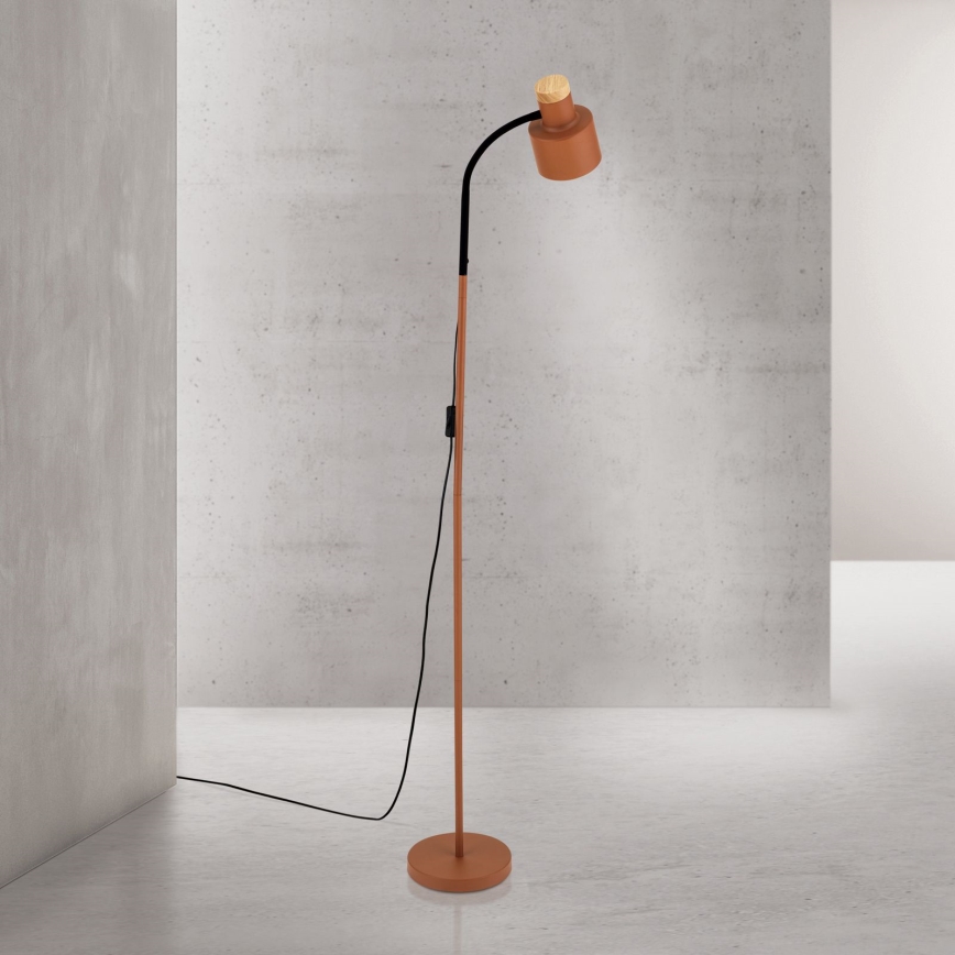 Stehleuchte GILI 1xE27/40W/230V ziegelrot