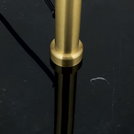 Stehleuchte SPARTA 1xE27/40W/230V golden/schwarz