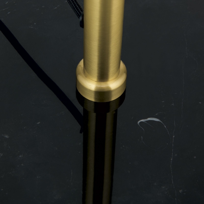 Stehleuchte SPARTA 1xE27/40W/230V golden/schwarz