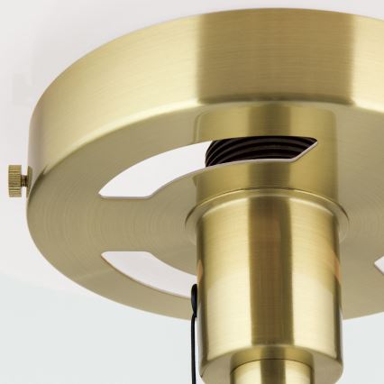 Stehleuchte SPARTA 1xE27/40W/230V golden/schwarz