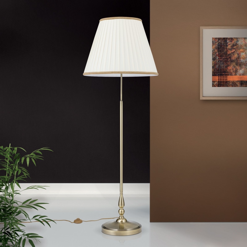 Stehleuchte TONIA 2xE27/60W/230V 154 cm weiß/bronzen