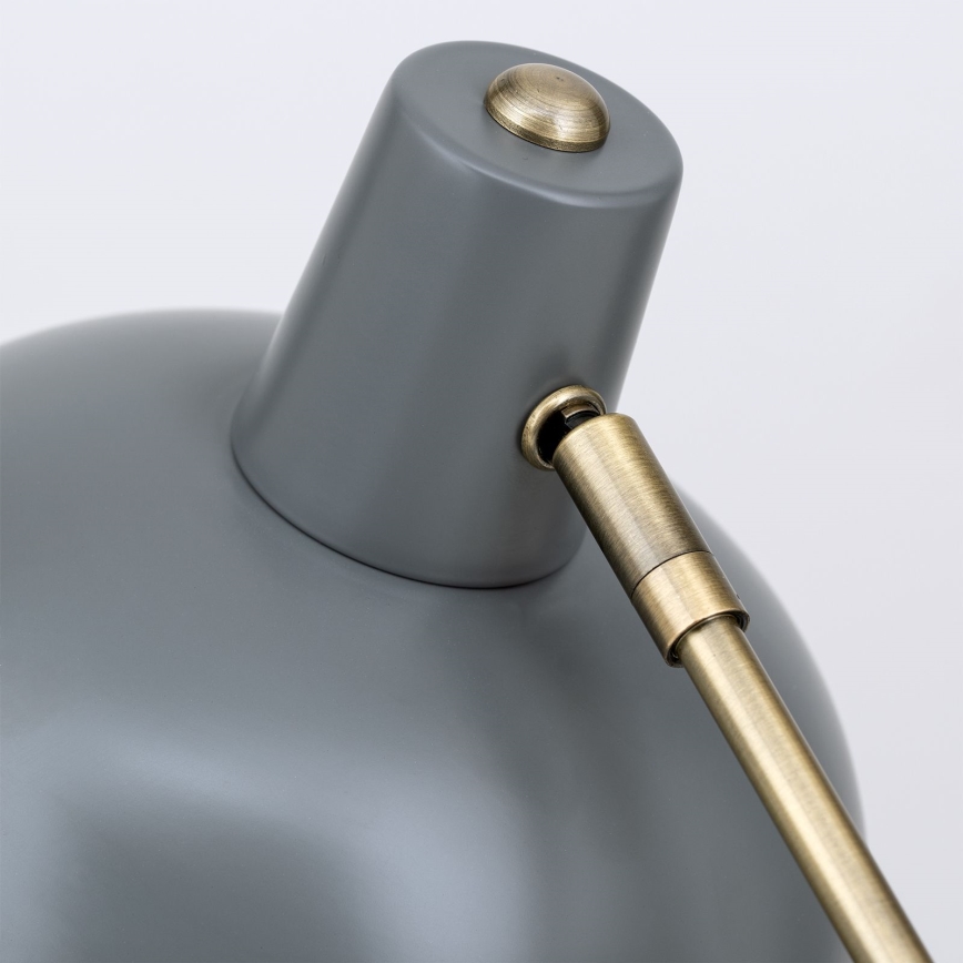 Tischlampe FEDRA 1xE14/40W/230V grau/messing