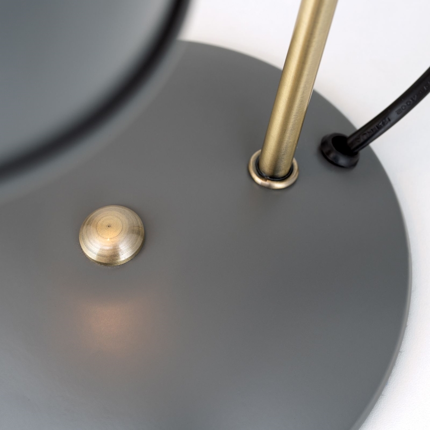 Tischlampe FEDRA 1xE14/40W/230V grau/messing