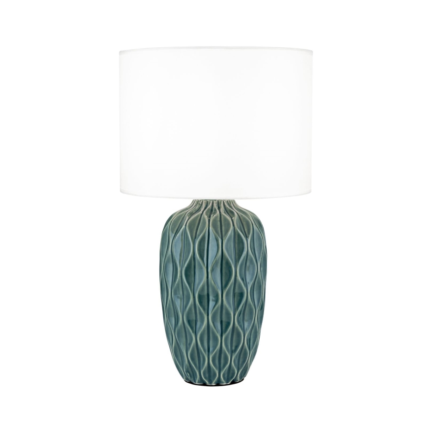 Tischlampe TORTUGA 1xE27/40W/230V grün/weiß