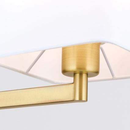 Tischleuchte CARLTON 1xE27/40W/230V weiß/golden