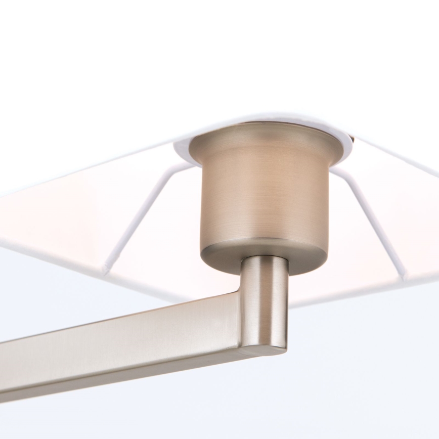 Tischleuchte CARLTON 1xE27/40W/230V weiß/matt Chrom