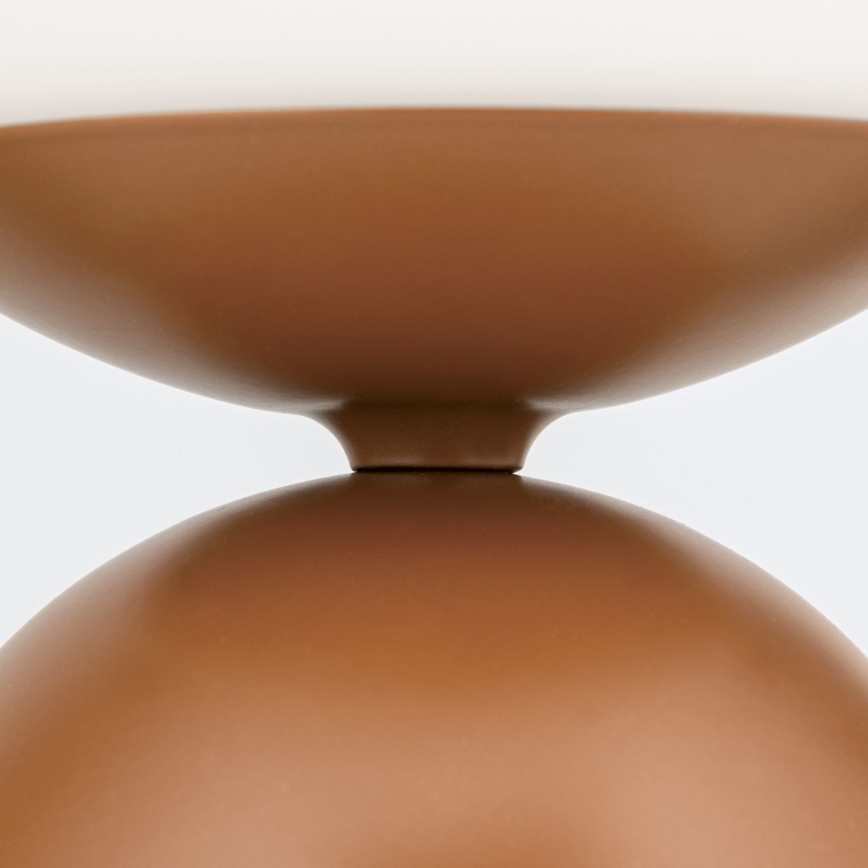 Tischleuchte STANLEY 1xE14/25W/230V Keramik/braun