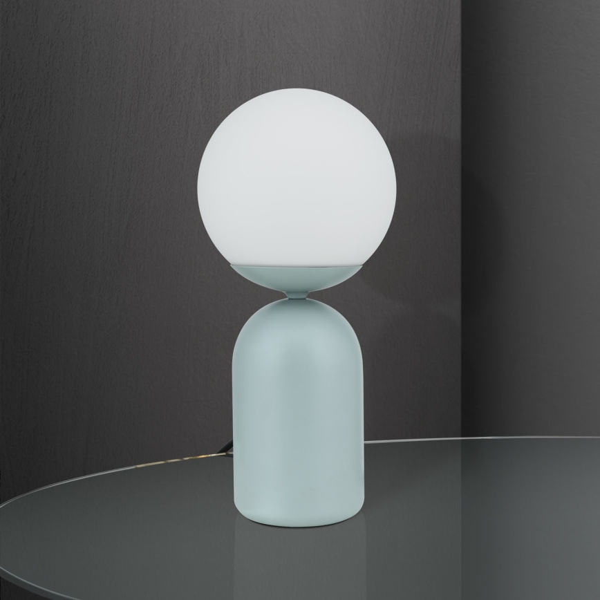 Tischleuchte STANLEY 1xE14/25W/230V Keramik/Minze