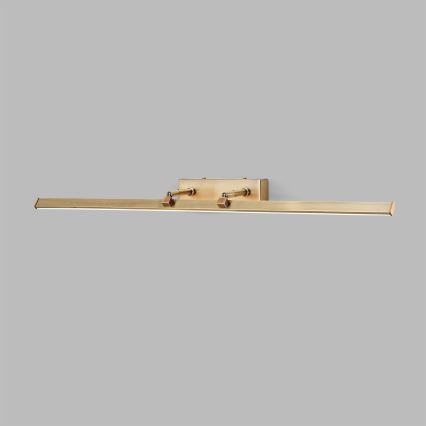 LED-Bilderleuchte PUBLIO LED/15W/230V 75 cm golden/Patina