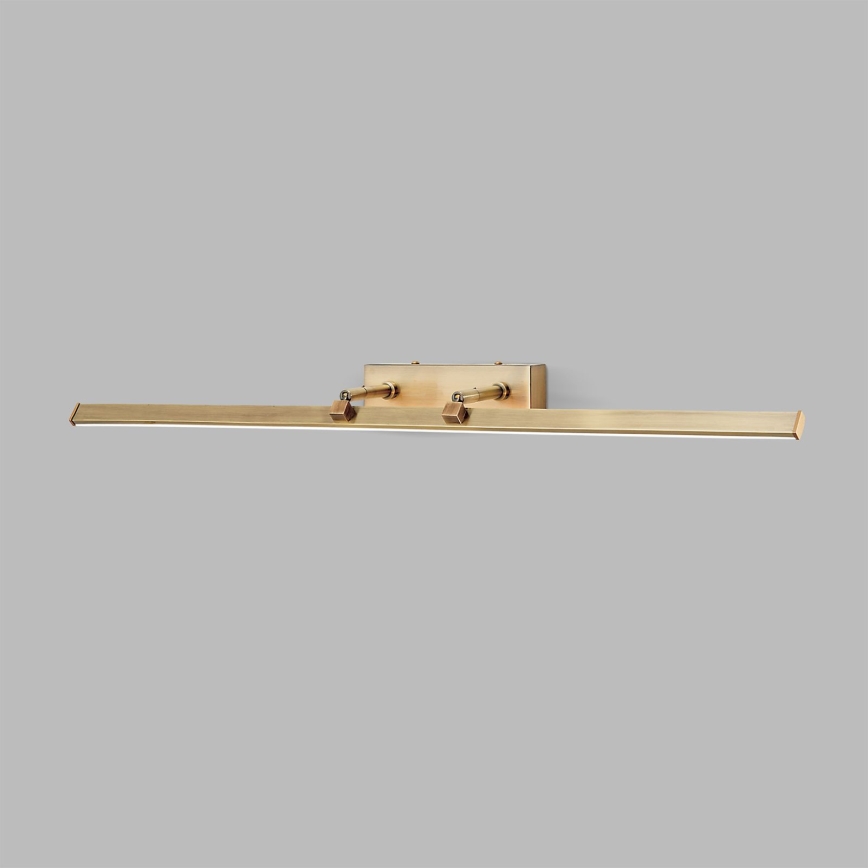 LED-Bilderleuchte PUBLIO LED/15W/230V 75 cm golden/Patina