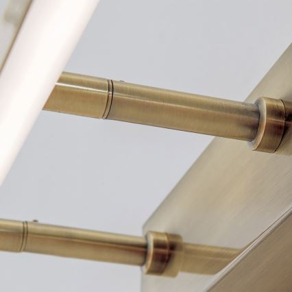 LED-Bilderleuchte PUBLIO LED/15W/230V 75 cm golden/Patina