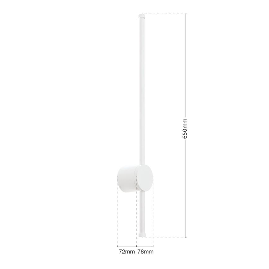 LED-Spiegelbeleuchtung für Badezimmer FERDINAND LED/12W/230V IP54 weiß