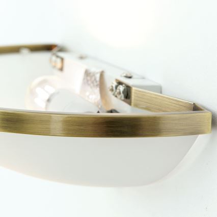 Wandleuchte AIDA 1xE14/40W/230V bronzen/Patina