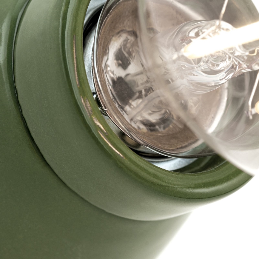 Wandleuchte FROST 1xE27/60W/230V grün