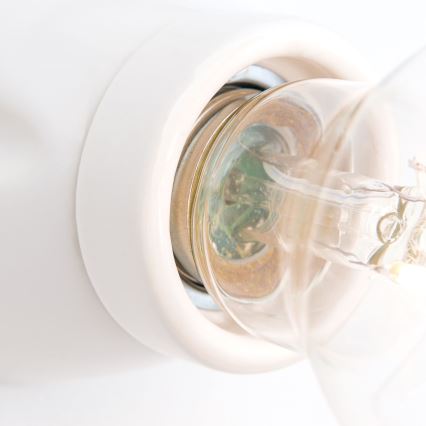 Wandleuchte FROST 1xE27/60W/230V weiß