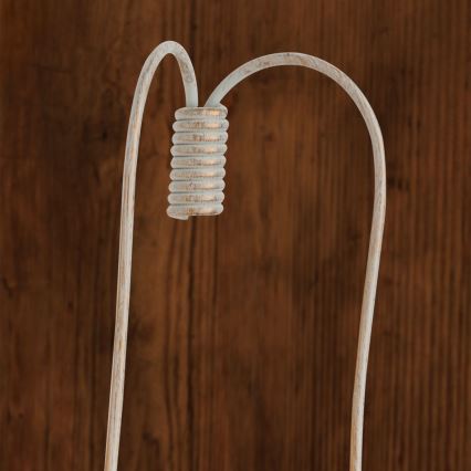 Wandleuchte VELA 2xE14/40W/230V weiß/golden/Patina