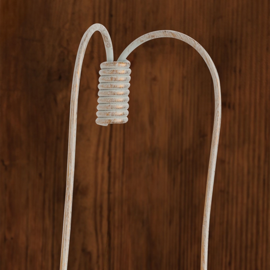 Wandleuchte VELA 2xE14/40W/230V weiß/golden/Patina