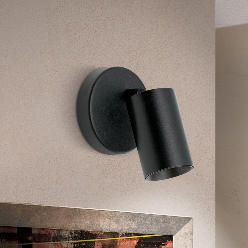 Wandspot SEAN 1xGU10/13W/230V schwarz