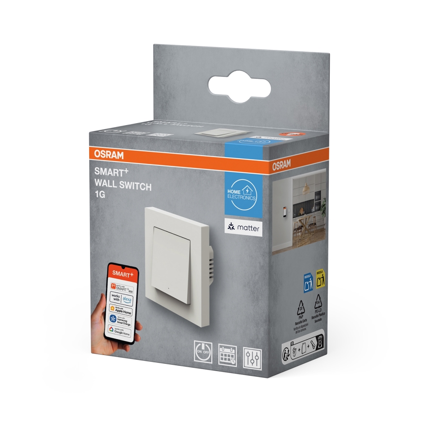 Osram - 1-Tasten-Schalter SMART+ MATTER 230V Wi-Fi