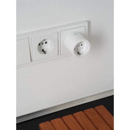 Osram - 2er-Set Smart-Steckdose SMART+ MATTER SCHUKO 2300 W / 230 V / 10 A Wi-Fi, weiß