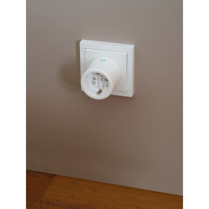 Osram - 2er-Set Smart-Steckdose SMART+ MATTER SCHUKO 2300 W / 230 V / 10 A Wi-Fi, weiß