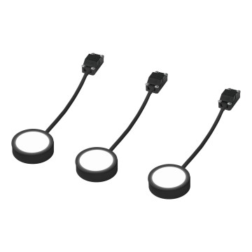 Osram - 3er-Set LED-Unterbauleuchte UNDERCABINET LED/3W/230V 3000K, schwarz