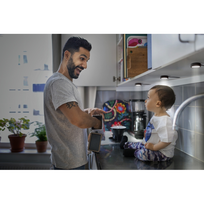 Osram - 3er-Set LED-Unterbauleuchte UNDERCABINET LED/3W/230V 3000K, schwarz