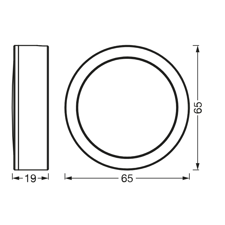 Osram - 3er-Set LED-Unterbauleuchte UNDERCABINET LED/3W/230V 3000K, schwarz