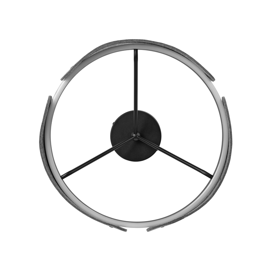 Osram - Aufgesetzte LED-Deckenleuchte DECOR CURVE LED/33W/230V Ø 43 cm grau