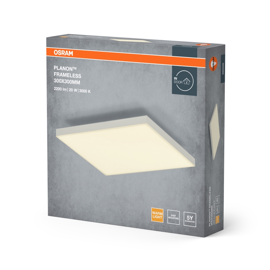 Osram - Aufputz-LED-Panel PLANON LED/20W/230V 3000K 30x30 cm Weiß