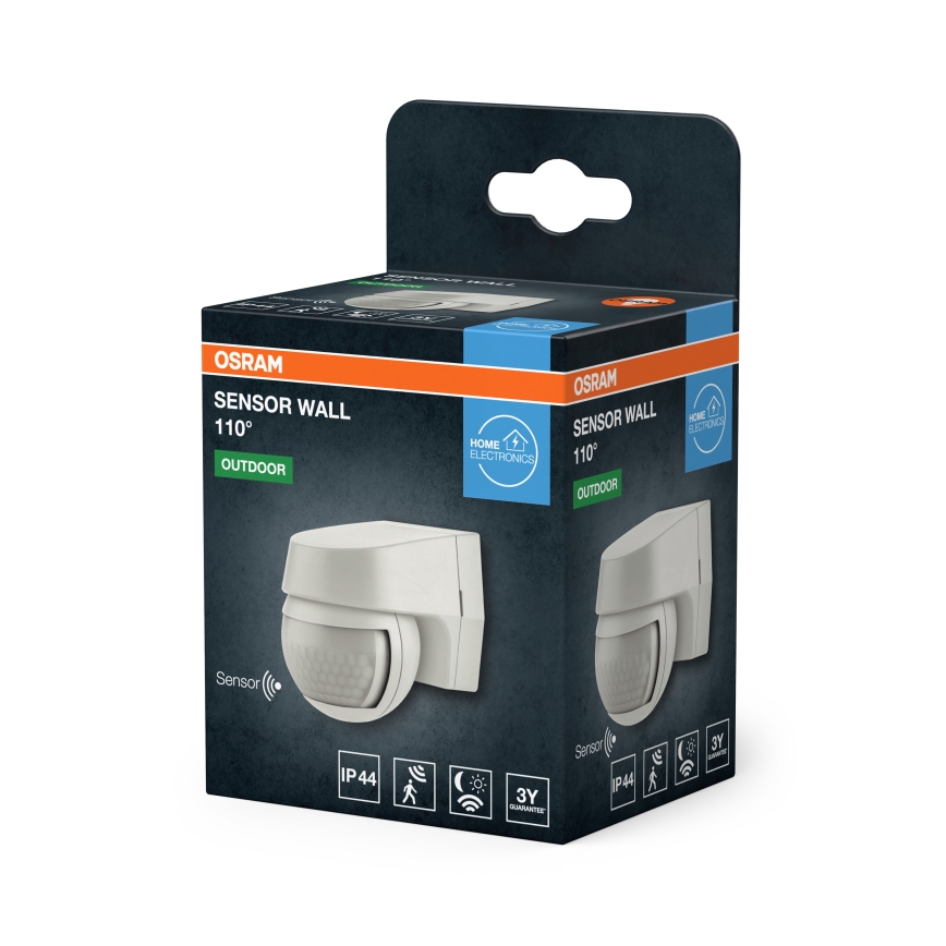 Osram - Außen-Infrarot-Bewegungsmelder 230 V IP44 weiß