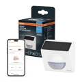 Osram - Außen-Solar-Bewegungsmelder SMART+ 3,7 V, weiß, IP65, Wi‑Fi, 800 mAh