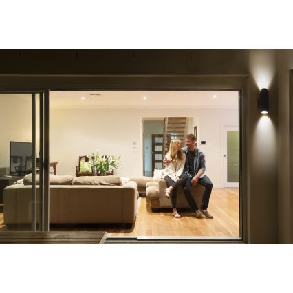 Osram - Außenwandleuchte CANNON 2xGU10/35W/230V IP44 anthrazit