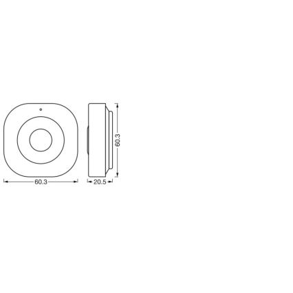 Osram - Bewegungsmelder SMART+ 3,7V Wi-Fi 500 mAh