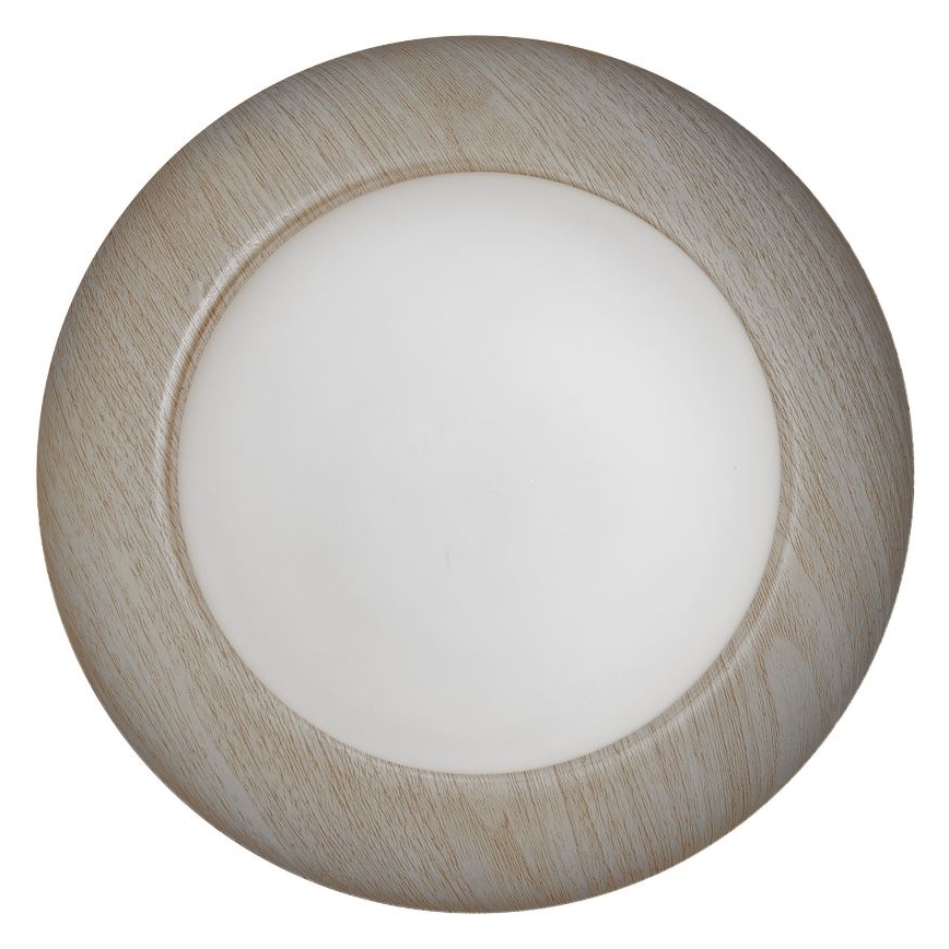 Osram - Deckenleuchte ORBIS MILAN 2xE27/10W/230V Ø 30,5 cm Holzdekor