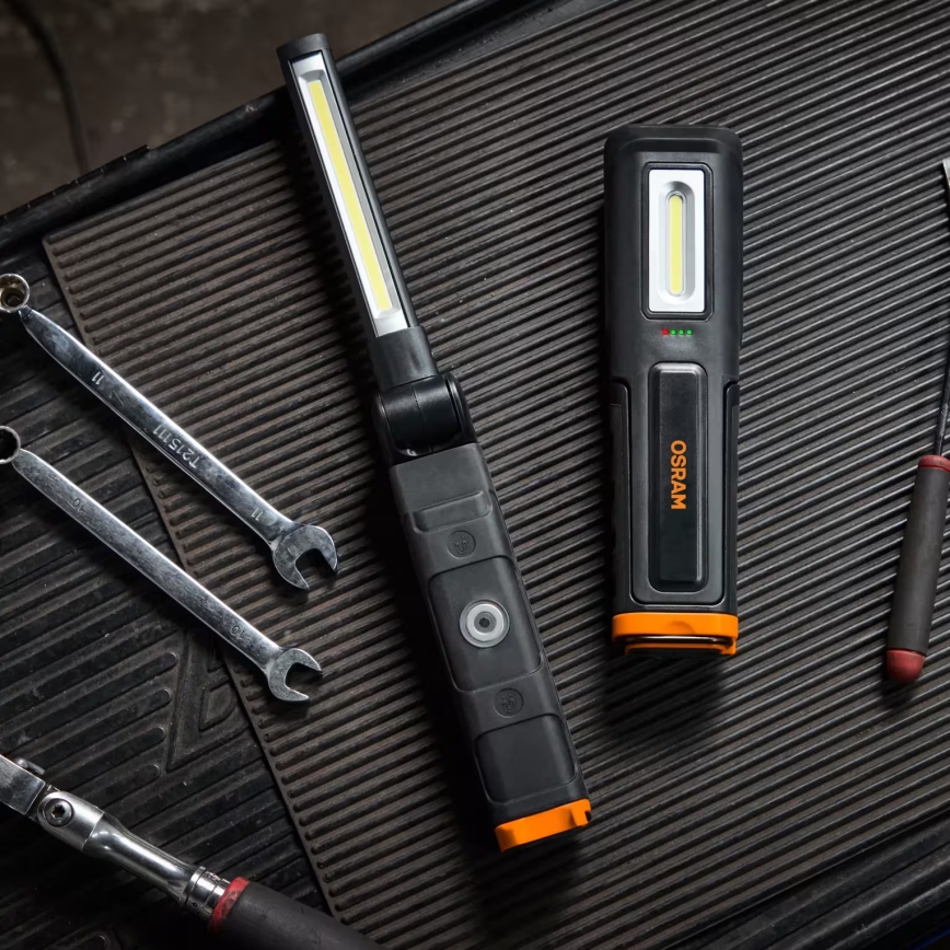 Osram - LED dimmbare, wiederaufladbare Inspektionsleuchte LEDINSPECT WIRE-FREE SLIM 600 LED/5W/3,7V IP54