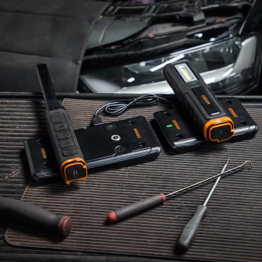 Osram - LED dimmbare, wiederaufladbare Inspektionsleuchte LEDINSPECT WIRE-FREE SLIM 600 LED/5W/3,7V IP54