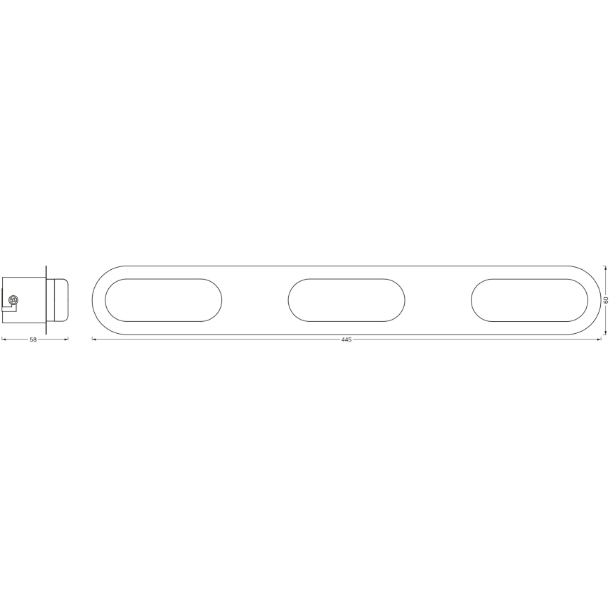 Osram - LED-dimmbare Badezimmer-Wandleuchte SMART+ DUPLO LED/20W/230V 3000-6500K IP44 Wi-Fi