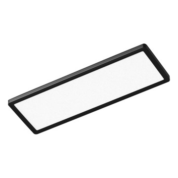 Osram - Dimmbare LED-Badezimmer-Deckenleuchte PLANON EASYFIX LED/24W/230V 2600-6000K 20x58 cm IP54 schwarz + Fernbedienung
