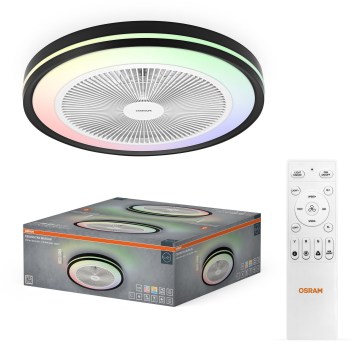 Osram - Dimmbare LED-Deckenleuchte mit Ventilator MURLAN LED/26W/230V 3000-6500K + Fernbedienung