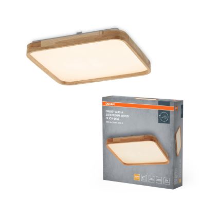 Osram - LED-dimmbare Deckenleuchte ORBIS ALICIA LED/16W/230V 29,2x29,2 cm beige