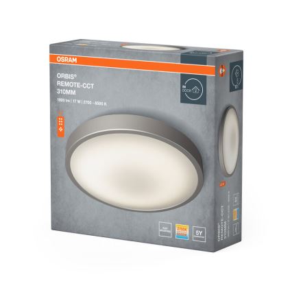 Osram - dimmbare LED-Deckenleuchte ORBIS LED/17W/230V 2700-6500 K Ø 31 cm + Fernbedienung